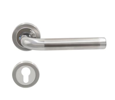 China Modern Dural Type Germany Warehouse Stainless Steel Color Door Handle U Stock for sale