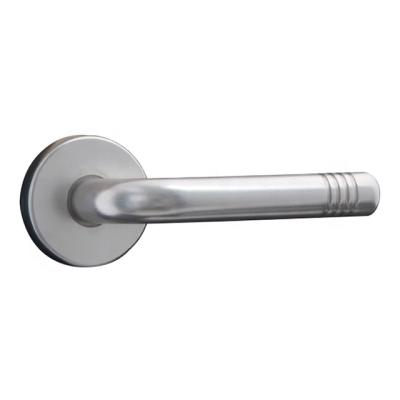 China Classic Customized Aluminum Anodizing Rose Door Lever Handle 2K2163 for sale