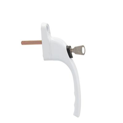 China Modern White Powder Coating Aluminum Window Handle for sale