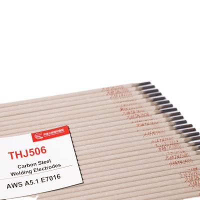 China High Quality THJ506 E7016 Welding Rod THJ506 AWS A5.1 E7016 ELECTRODE for sale