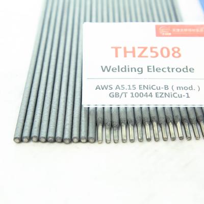 China Gray Iron Castings Tianjin Bridge THZ508 Cast Iron Welding Electrode AWS ENiCu-B for sale