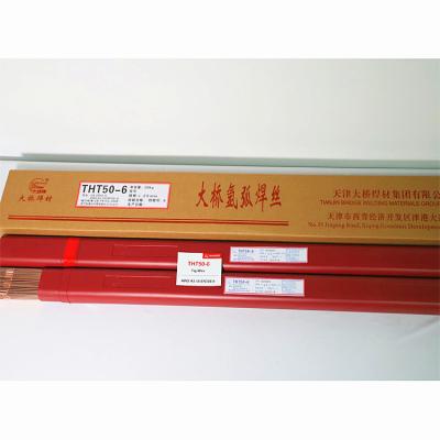 China STANDARD TEMPERATURE GTAW Solid Wire ISO 636-B-W49A3W6 THT50-6 AWS A5.18 ER70S-6 for sale