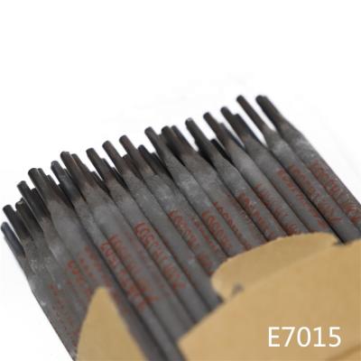 China THJ507 CARBON STEEL METAL STRUCTURE Tianjin Bridge Low Hydrogen Welding Electrode Low Alloy Welding Rod AWS A5.1 E7015 for sale