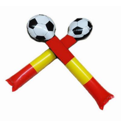 China The 2022 weeks spain inflatable cheering bangbang stick plastic stick noise maker clappers boom stick france for sale