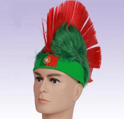 China 2022 FRENCH sem color crest wig headband. Portugal's LOOP for sale