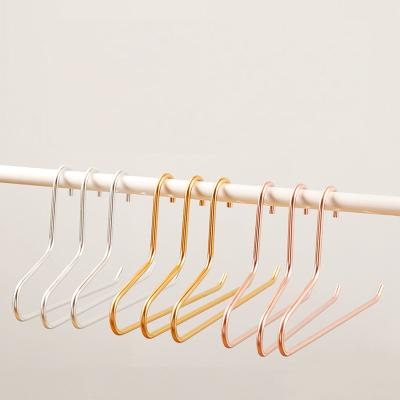 China Modern Heavy Duty Metal Pant Hangers Jeans Hanger Pants Open Rack for sale