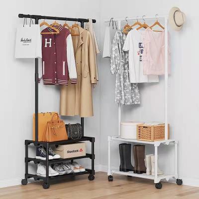 China Modern Multi Purpose Coat Rack Rack Living Room Metal Cloth Clothes Drying Rack for sale