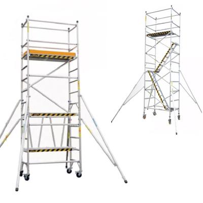 China Modern Aluminum Ladder Scaffolding Tower Group Used Scaffolding For Sale Easy To Install Aluminum for sale