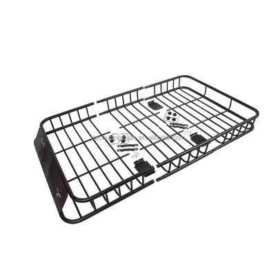 China Changeable High Quality Wholesale Custom Cheap Black Cargo Basket Roof Rack Roof Rack Basket for sale