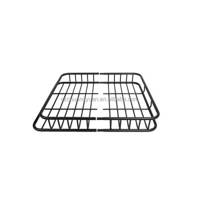 China Changeable High Quality Cheap Price Black Vehicle Roof Rack Basket Roof Rack Basket Metal Car Roof Racks for sale