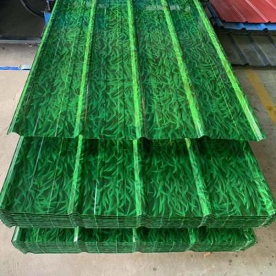 China Easy Forming Galvanized Roof Sheet Porcelain Netting Gi / Hot-Dip Galvanized Corrugated Steel Roofing Sheets for sale