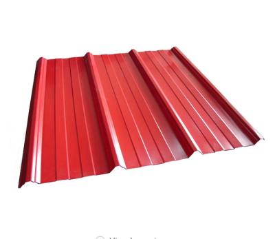 China Easy Forming Color Coated Zinc Roofing Sheet Corrugated Painted GI Sheets RAL for sale