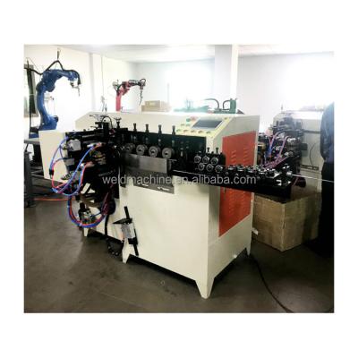 China Full Automatic Ring System Butt Welding Machine 220*142*127 Round Butt Welding Machine Wire Butt Welding Ring Machine 2-6Mm for sale