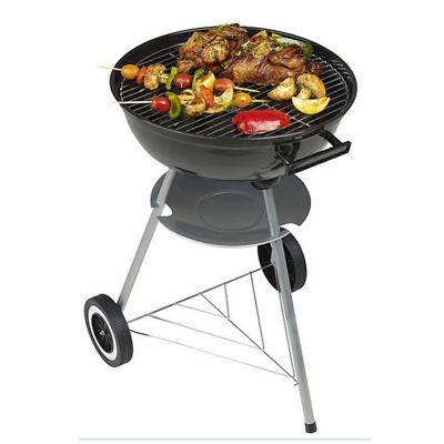 China Modern Wholesale Outdoor Iron Barbecue Grill Portable Round Charcoal BBQ Grills for sale