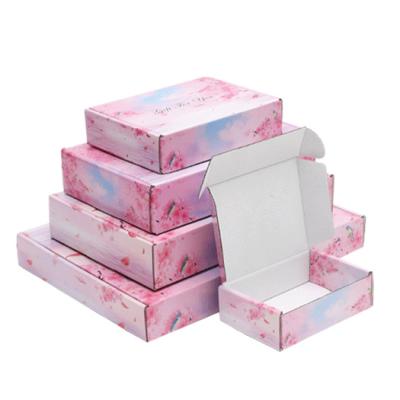 China Recyclable Premium Custom Printed Corrugated Boxes Luxury Shipping Boxes Customized Logo Printing Perfume Paper Packaging Box for sale