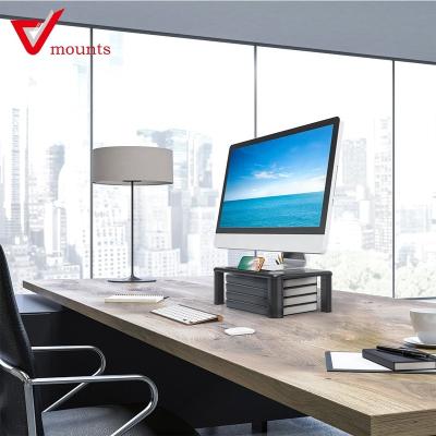 China (Height)Adjustable V-Mounts Single Desktop Monitor Stand Display For Computer For Printer VM-MR01 for sale