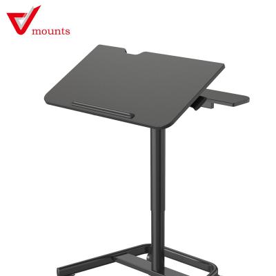 China (Size)Adjustable V Mounts Ergonomic Shock Absorber Angles Adjustable Mobile Desk With Foldable Desk For Home Office for sale