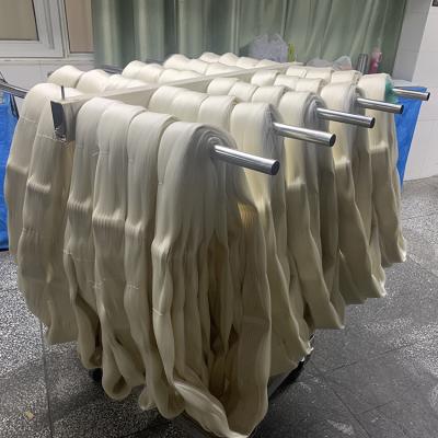 China 100% Natural Southsilkroad 100 Grade 6A Mulberry White Pure Raw Silk Mulberry Silk Color For Luxury Apparel for sale