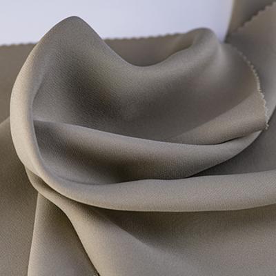 China Southsilkroad Dupion Silk Fabric Soft Textiles Shiny Elegant Double Faced Elegant Double Look For Clothing for sale