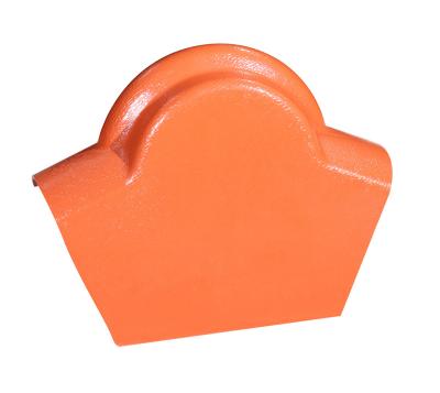 China Building Materials UV Resistant Corrugated Roof Tiles Accessories End Sealingcap from Ridge Tiles Master for sale