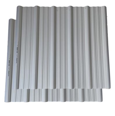 China Modern Anti-Corrosion Simple PVC Roof Roof Tiles Sun Proof Materials Impact Resistance Spanish PVC Roofing Sheet for sale