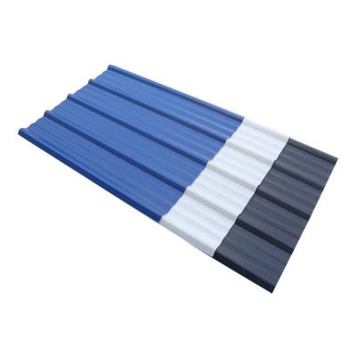 China Modern Changxian Roofing Building Materials ASA PVC Plastic Roof Tile for sale