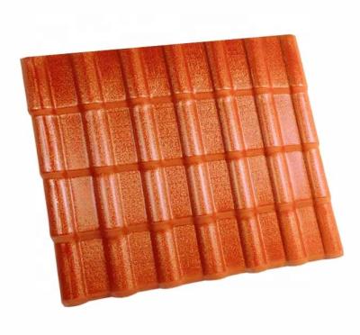 China New Construction Material ASA Modern Roof Heat Resistant Heat Insulation Roofing Sheets Synthetic Resin Roof Sheet for sale