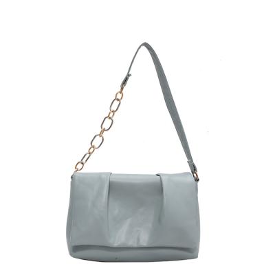 China Fashion Manufacturers Direct Selling Modern Stylish Shoulder Bag One Shoulder Solid Clamshell Handbags for sale