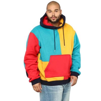 China 2021 Spring Autumn Polyester Fiber Color Breathable Fashionable Quilting Hoodies For Men for sale