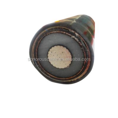 China copper or aluminum underground cable 240 square mm 132kV cable xlpe price electrical cable manufacturer for sale