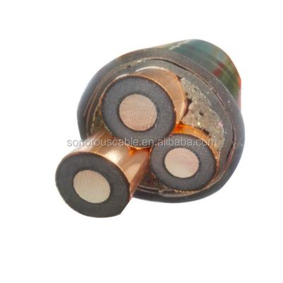 China Power Plant Price Top Voltage 220kV XLPE Insulated Power Cable 500mm2 1core Cable Specifications for sale