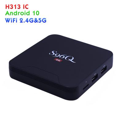 China Allwinner Cheapest Price Support OEM 5G Wifi 2gb 16gb 10.0 Smart Box Android Set Top Box S96Q TV Box H313 TV Box for sale