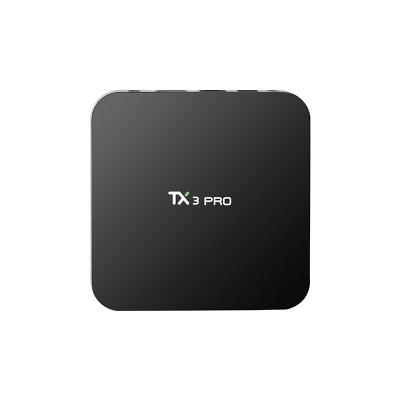 China Newest S905W S905X Amlogic s905 pro Android TV box Smart Custom TX3 Firmware Tx3 Pro Set Top Box for sale