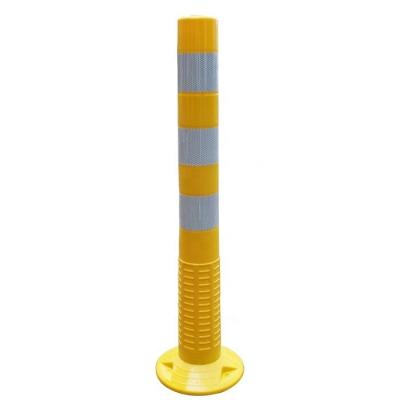 China Drafting Flexible Post PU H75cm TPU Bollard Warning Post for sale