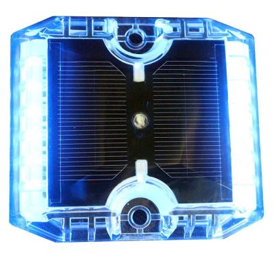 China Solar Plot Road Stud 12 Led Pc Solar Clot Road Stud Super Bright Flashing Light for sale