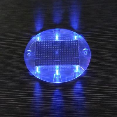 China Blue Led Solar Powered Flashing Solar Driveway Lights Solar Driveway Garage Garage Lightning Road Marker Clot Steady Road Solar Marker for sale