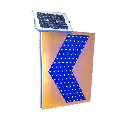 China solar led flashing arrow sign post size 600mm/800mm or your for sale