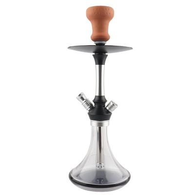 China ALEX Small Aluminum Hookah Wholesale Shisha Chicha Portable Brass Novation for sale