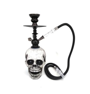 China Smooking Shisha ALEX Skull Resin Hookah LED Shisha Hookah Bar Shesha Party Narguile Chicha Huka for sale