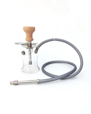 China Huka Accessories of Smooking Shisha Alex Portable Turkey Hookah Shisha Mini Chicha Glass Nargile Hookah for sale