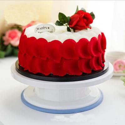 China Viable CAKE TURNTABLE CAKE HOLDER PLASTIC CAKE CARRIER for sale