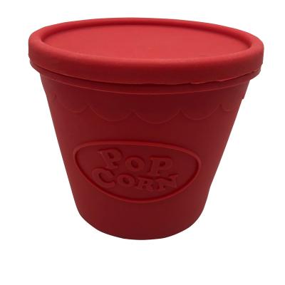 China Food Grade High Temperature Sustainable Popcorn Container, Popcorn Bucket With Lid, Microwave Safe Kitchen Bakingwares for sale