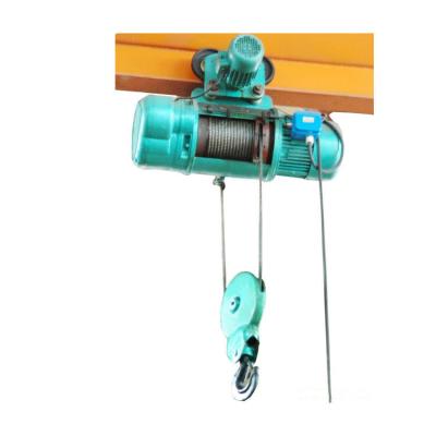 China 0.5T 1T 2T 3T 5T ​​High Quality CD1/MD1 Wire Rope Hoist 110V 220V 380V Electric Hoist CD1/MD1 for sale