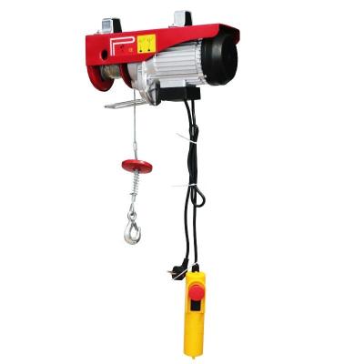 China High Quality Hotels Mini Hoist Motor Power Electric Hoist Rated Load Weight 100kg-1000kg for sale