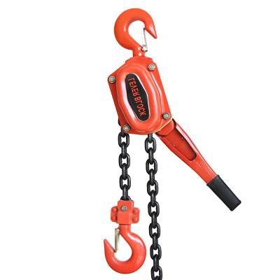 China Lifting Tool 1.5m Chain Hoist Lever Chain Hoist 1/2 Ton Manual Crane for sale