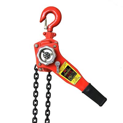 China Hand Lever Hoist 0.75/1/2/3/6/9/1.5 Ton Hand Lifting Hoist 9ton Manual Chain for sale