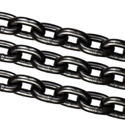 China High Strength Chain G80 Alloy Steel Hoist Chain Blacken Load Chain Rigging Load for sale