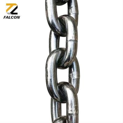 China G80 Hoisting Chain Hoist Chains High Strength Lifting Chains Zinc Load Chains Diameter 3-15 mm for sale