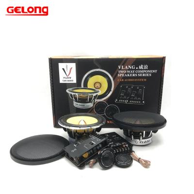 China 6.5inch Car Audio 6.5 Inch 2 Way Component Loudspeaker Loud Speaker From GELONG OEM/ODM Factory Supplier for sale