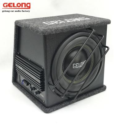 China Gelong Car Tube Boxes UB Audio Bass Woofer With Amplifier Speakers Manufacturer Direct New Style PRO 1200w 12V Sound 10 In GL-1098C for sale